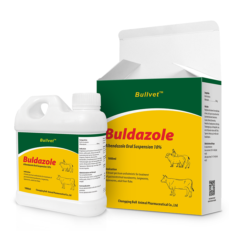 10 Albendazole Oral Suspension Antiparasitic Drugs Bullvet Bullvet